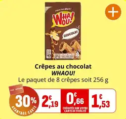 Coccinelle Express Crêpes au chocolat whaou offre
