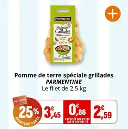Coccinelle Express Pomme de terre spéciale grillades parmentine offre
