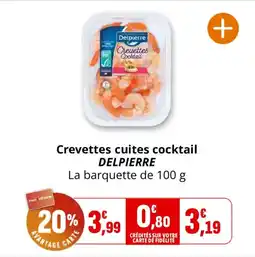 Coccinelle Express Crevettes cuites cocktail delpierre offre