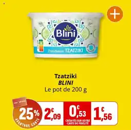 Coccinelle Express Tzatziki blini offre