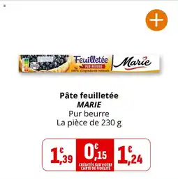Coccinelle Express Pâte feuilletée marie offre