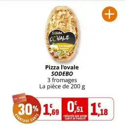 Coccinelle Express Pizza l'ovale sodebo offre