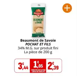Coccinelle Express Beaumont de savoie pochat et fils offre