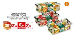 Coccinelle Express Yaourt aux fruits panier de yoplait offre