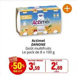 Coccinelle Express Actimel danone offre