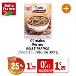 Coccinelle Express Céréales forme belle france offre