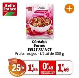 Coccinelle Express Céréales forme belle france offre