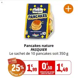 Coccinelle Express Pancakes nature pasquier offre