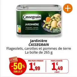 Coccinelle Express Jardinière cassegrain offre