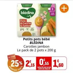 Coccinelle Express Petits pots bébé blédina offre