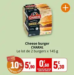 Coccinelle Express Cheese burger charal offre