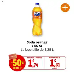 Coccinelle Express Soda orange fanta offre