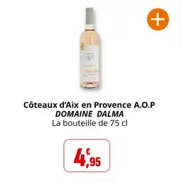 Coccinelle Express Côteaux d'aix en provence a.o.p domaine dalma offre