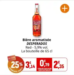 Coccinelle Express Bière aromatisée desperados offre