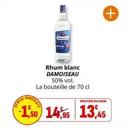 Coccinelle Express Rhum blanc damoiseau offre