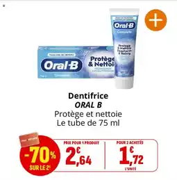 Coccinelle Express Dentifrice oral b offre