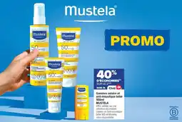 Carrefour maPara parapharmacie Gammes solaire et anti-moustique bébé mustela offre