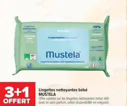 Carrefour maPara parapharmacie Lingettes nettoyantes bébé mustela offre