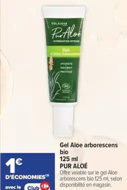 Carrefour maPara parapharmacie Gel aloe arborescens bio pur aloé offre
