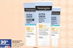 Carrefour maPara parapharmacie Gamme ultra sheer neutrogena offre
