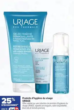 Carrefour maPara parapharmacie Produits d'hygiène du visage uriage offre