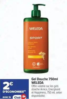 Carrefour maPara parapharmacie Gel douche weleda offre