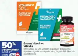 Carrefour maPara parapharmacie Gamme vitamines vitavea offre