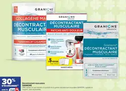 Carrefour maPara parapharmacie Décontractant musculaire granions offre