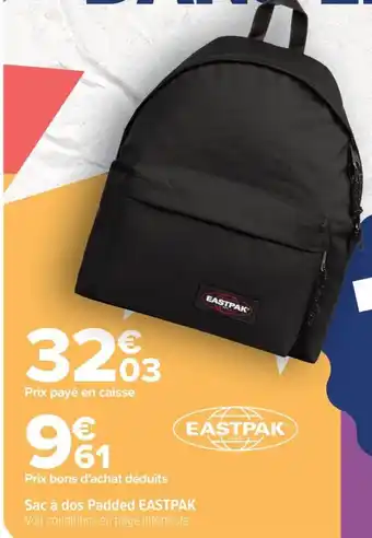 EASTPAK Sac à dos Padded