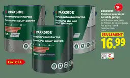 Lidl Parkside peinture pour pavés offre