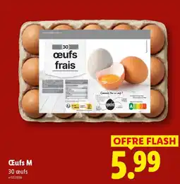 Lidl Œufs m offre