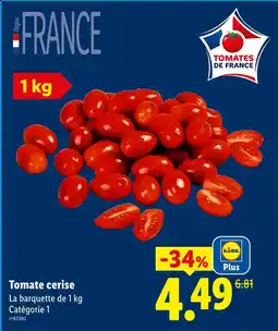 Lidl Tomate cerise offre