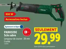 Lidl Scie sabre offre