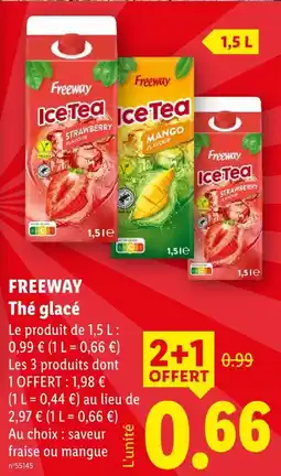 Lidl Freeway ice tea offre