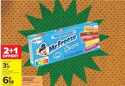 Carrefour Market Glaces à la feu offre