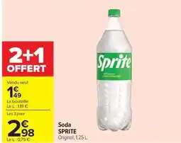 Carrefour Market Sprite - soda offre