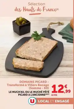 Super U U - le muchaï ou le muche pâte offre