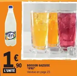 E.Leclerc Boisson gazeuse ifri offre