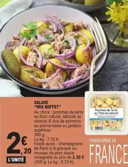 E.Leclerc Salade mix buffet offre