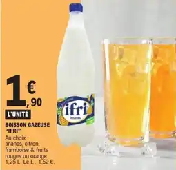 E.Leclerc Boisson gazeuse ifri offre