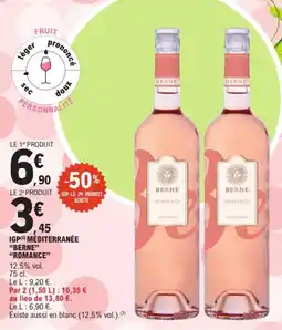 E.Leclerc Igp méditerranée berne romance offre
