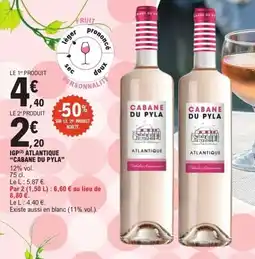 E.Leclerc Igp atlantique cabane du pyla offre