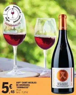 E.Leclerc Aop saint-nicolas-de-bourgueil dumnacus offre