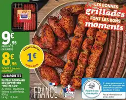 E.Leclerc Plateau gourmand des supporters maître coq offre