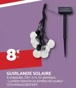 Bricomarché Guirlande solaire offre