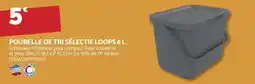 Bricomarché Poubelle de tri sélectif loops offre