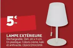 Bricomarché Lampe extérieure offre