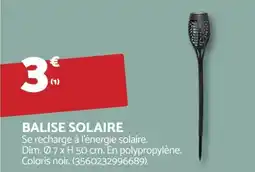 Bricomarché Balise solaire offre