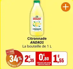 Coccinelle Supermarché Citronnade andros offre