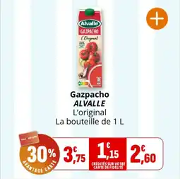 Coccinelle Supermarché Alvalle gazpacho offre